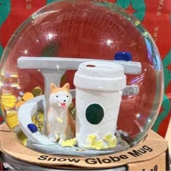 Starbucks Snow Globe MUG NWT Only Sold in Tokyo - Picture 8 of 9